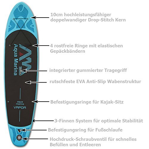 AQUA MARINA, Vapor, Paddle board-set's, SUP