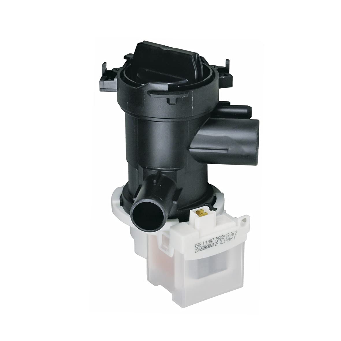 LUTH Premium Profi Parts Pompa di scarico compatibile con Bosch 00146094 Hanning con testa della pompa e filtro per lavatrice