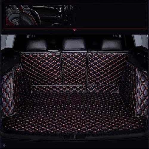 Tapis de coffre pour MG EHS 2018-2023 imperméable noir et rouge