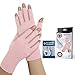 Price comparison product image Doctor Developed Full Length Arthritis Gloves/Copper Glove/Compression gloves, Doctor Written Handbook - Relief From Joint Symptoms, Raynauds Disease (Pink (Open Fingertips), Medium 1 pack)
