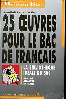 Paperback 25 oeuvres pour le BAC de français Book
