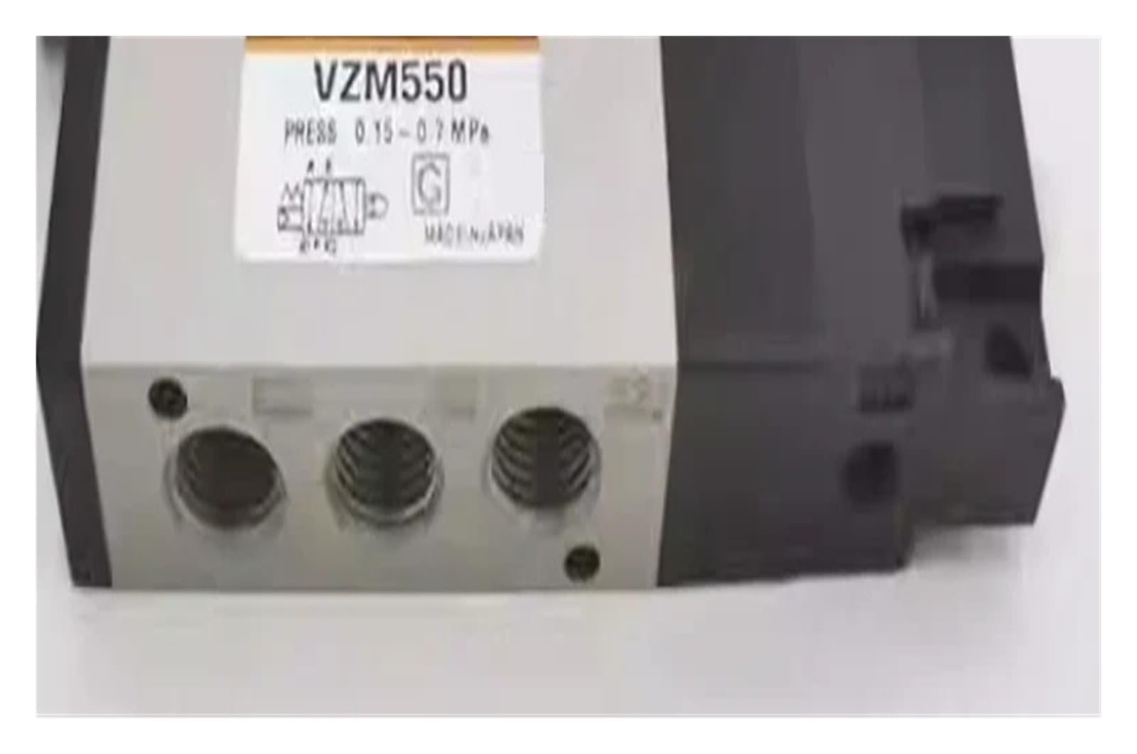 Vanne VZM550-01-34G robuste en métal pour résoudre les pannes de pression