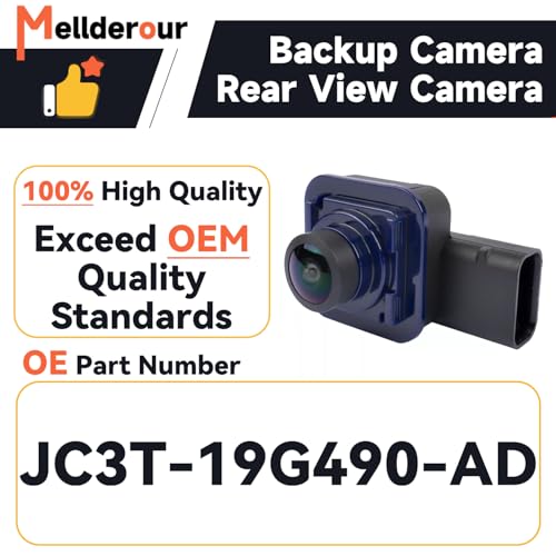 Image of Backup Camera Rear View Camera Compatible with Ford F250 F350 F450 F550 Super Duty 2017-2022.Replace# JC3T-19G490-AD