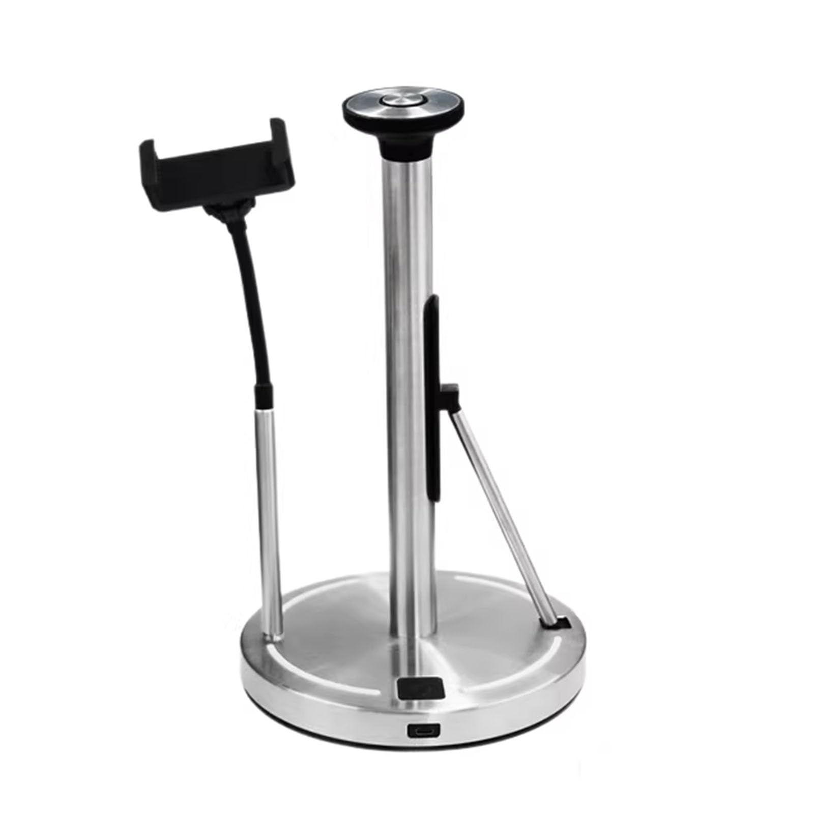 Cazstyk Multicolor Modern Stainless Steel Paper Towel Holder Modern Holder