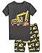 IF Pajamas Excavator Little Boys' Summer Shorts Pajamas Set 100% Cotton Pjs Size 5 Years