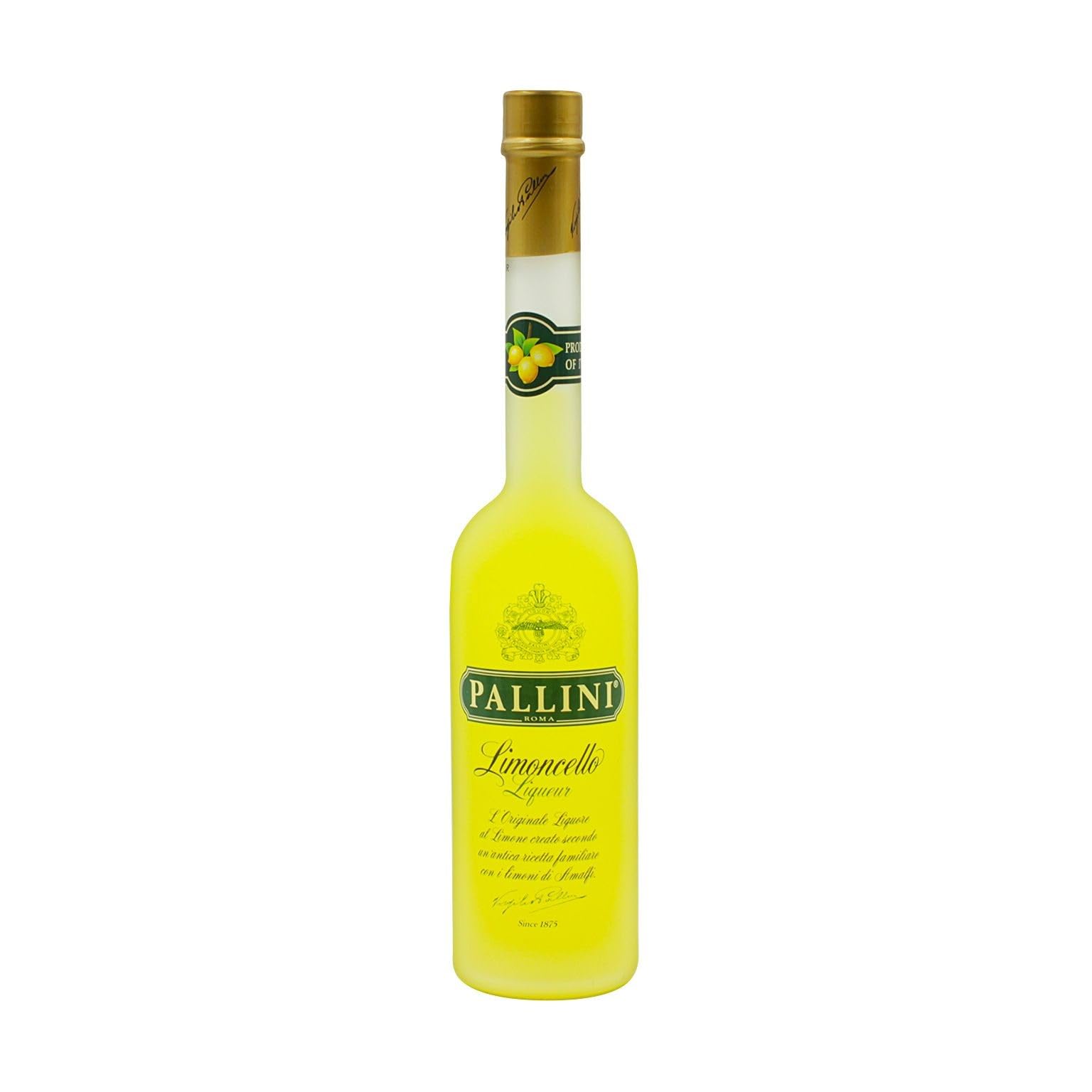 Pallini Limoncello Botella 500ml 26º Limones de Costa d'Almafi IGP