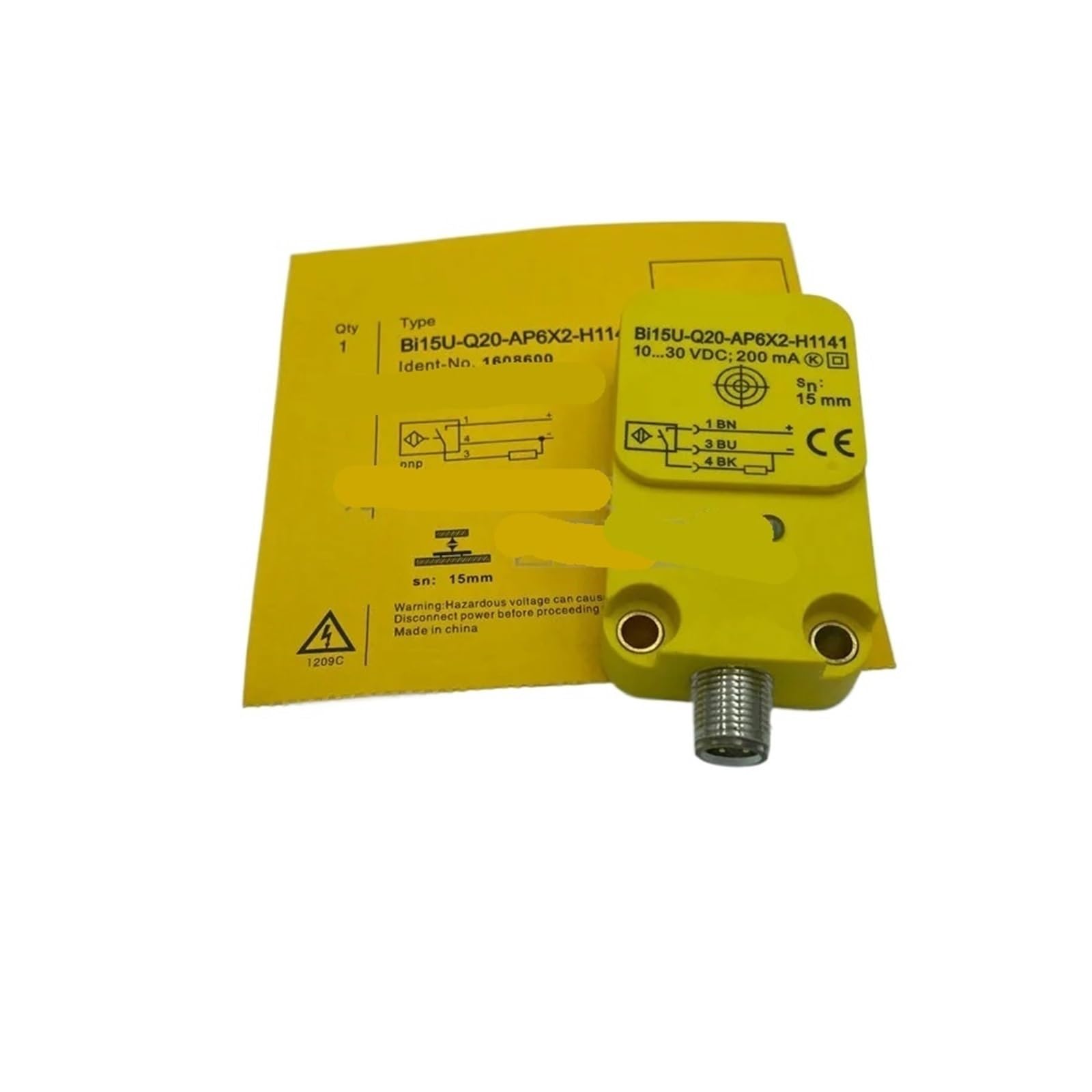BI15U-Q20-AP6X2-H1141 Sensor de interruptor de proximidad