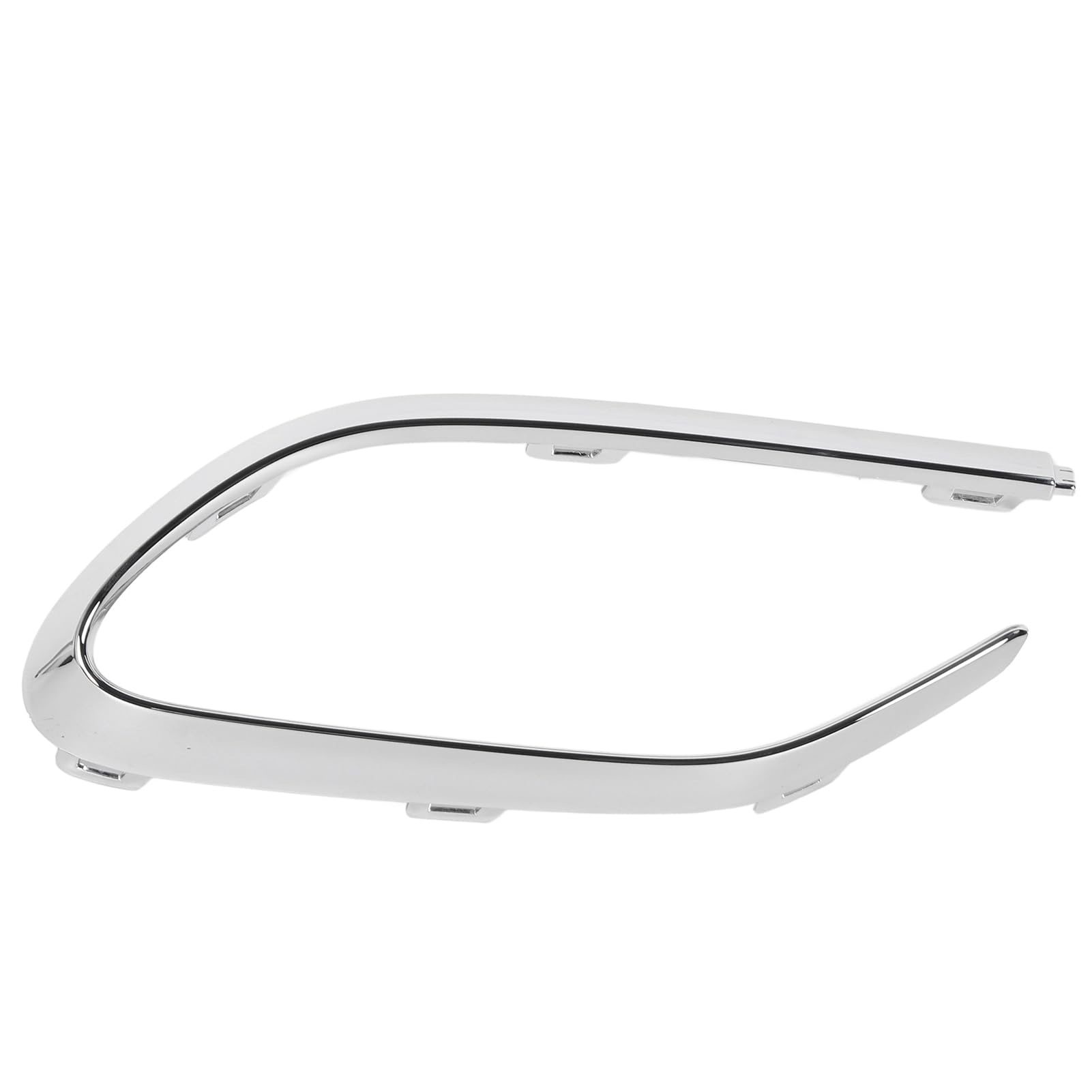 Cubierta Cromada para Moldura de Tubo de Parachoques Trasero para CLA C118 AMG-Line 2020-2024 - Ajuste OEM Acabado Brillante ABS Fácil Instalación con Clamp/Holder Cubierta Decorativa con