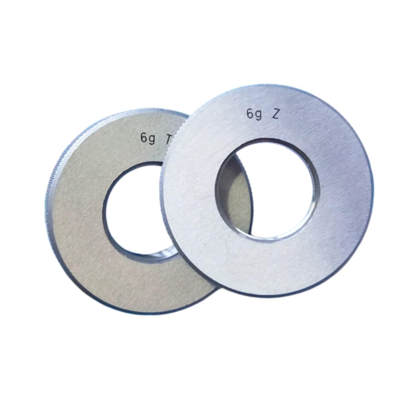 HKEJSJWA 2pcs/set 6g Metric Thread Ring Gauge, M25X3 6g, M26X3 6g, M27X3 6g, M28X3 6g, M29X3 6g Measure Tool(M29*3 6g)