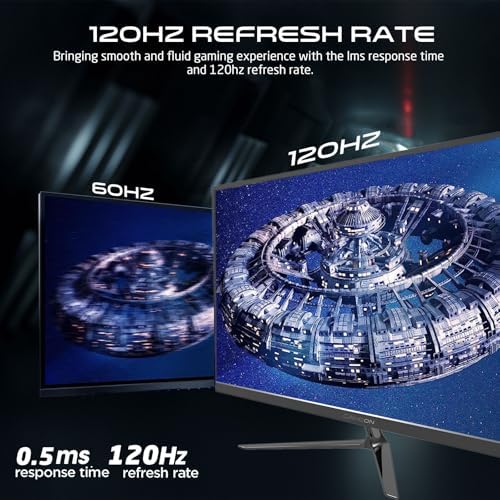 GAMEON GOES24FHD120IPS Essential 23,8" FHD, 120Hz, 0,5ms Hızlı IPS, PS5 Destekli Siyah Oyuncu Monitörü - Görsel 5