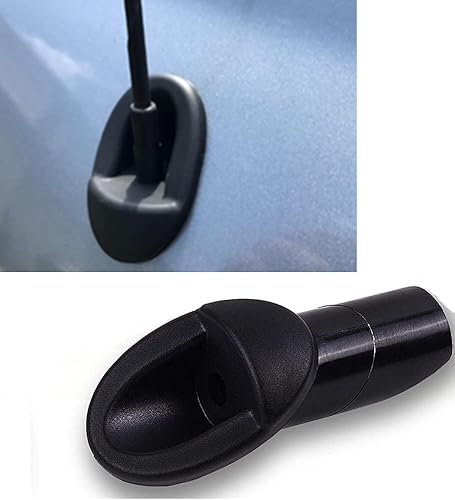 Miniatura 3 de Adorno de antena compatible con Toyota Sienna 2011-2014, adaptador de antena de montaje negro, bisel de base de antena de radio 86392-08020