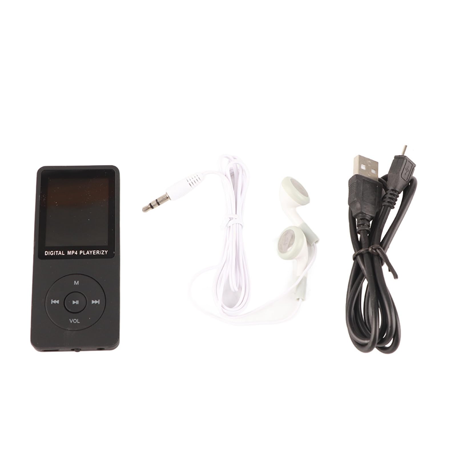 Portable MP4 HiFi Music Player with Color TFT Screen MP4 Sport MP4 Music Player USB2 0 Black