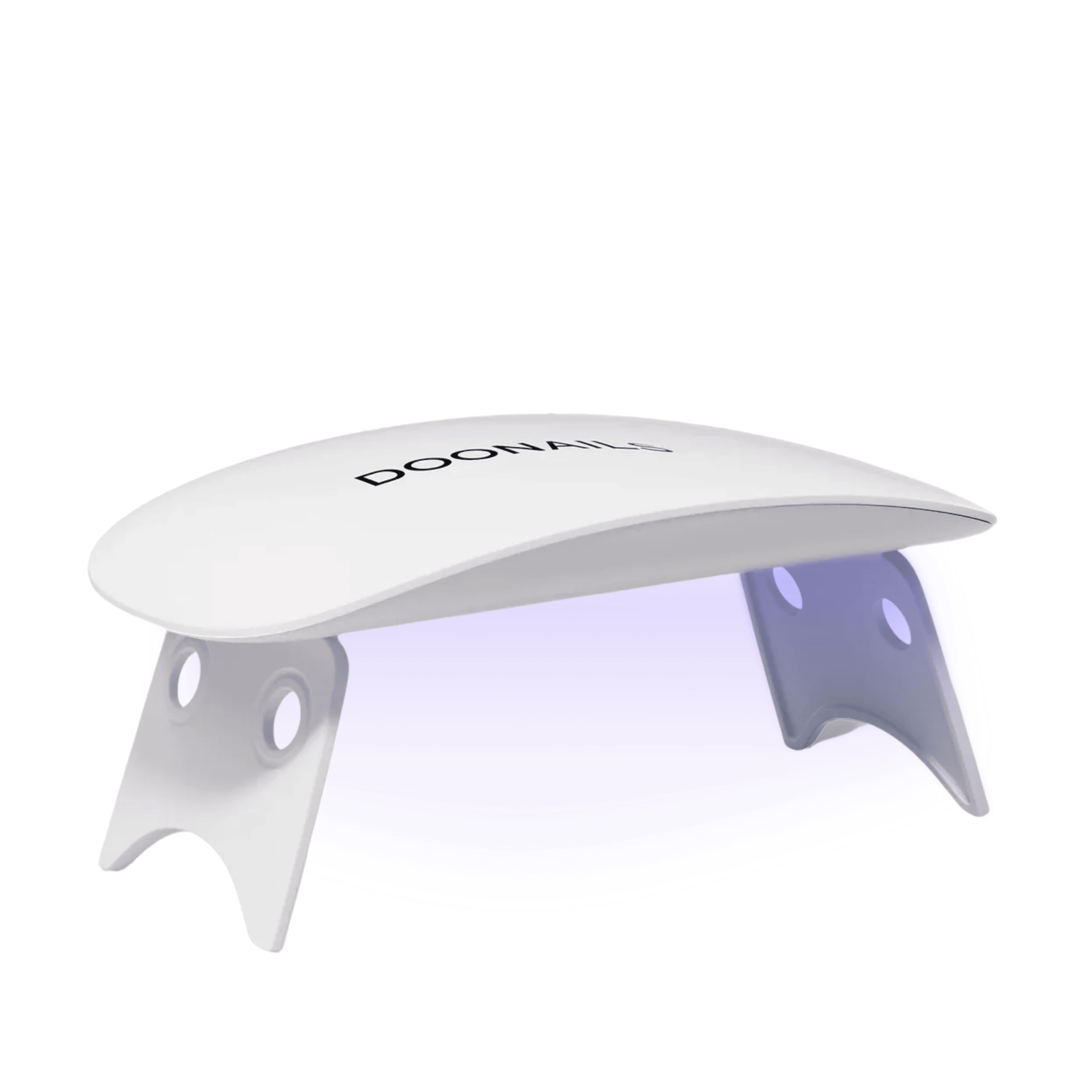 DOONAILS – UV Lampe für Gelnägel mit LED - Nagellack UV Lampe für Gel Strips Maniküre – Nagellampe USB-C Kabel Kabelanschluss & Eingebautem Timer - Kompakt und perfekt für Zuhause & unterwegs - Weiß