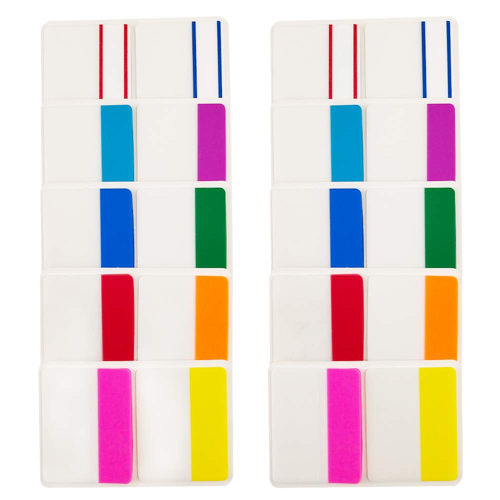 Buy Sticky Tabs File Tabs 20 Sets 10 Colors Writable and