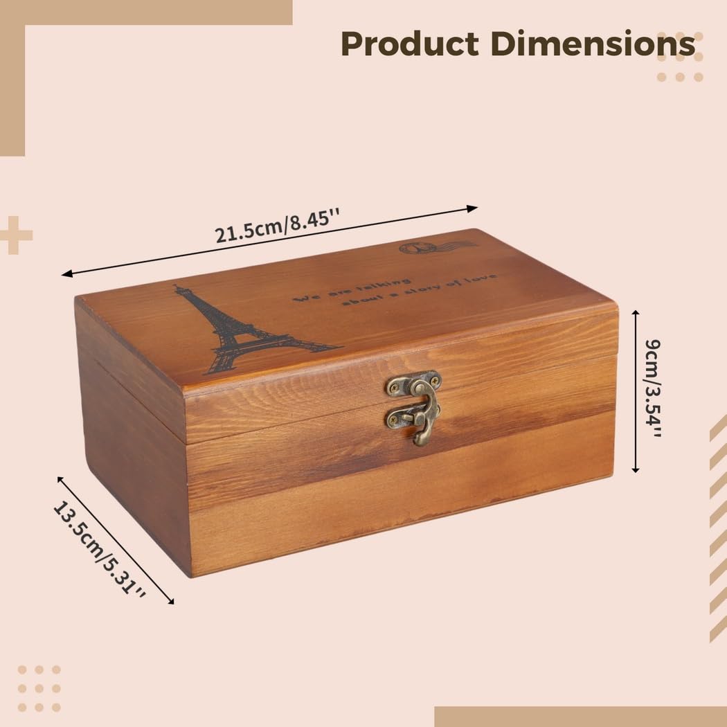 Nähwerkzeug-Set, komplettes Heim-Handnäh-Reparatur-Set mit Retro-Holzbox, Fadennadel-Zubehör für Erwachsene, Teenager, Anfänger