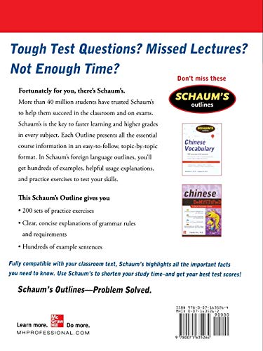 Schaum's Outline of Chinese Grammar - Image 2