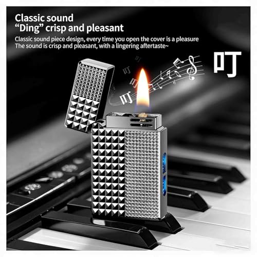Encendedor Vintage de Kerosene con sonido clásico miniatura 4