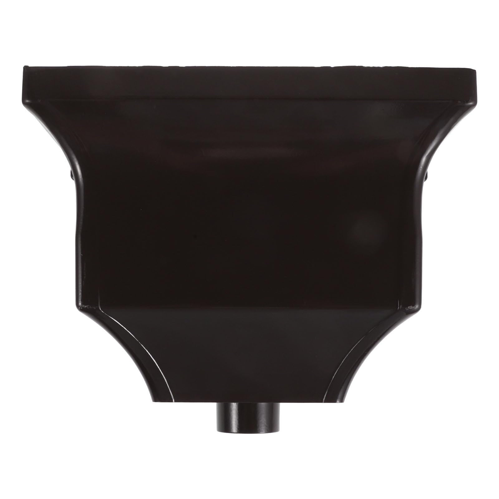 Adaptador para Bajantes de Canalones de Aleación de Aluminio Curvo