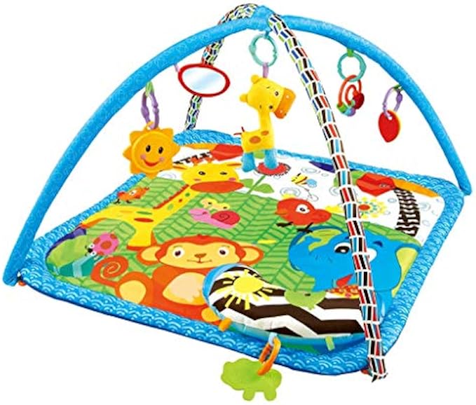 Deluxe Baby Acctivity Gyms Playmats, Giraffe