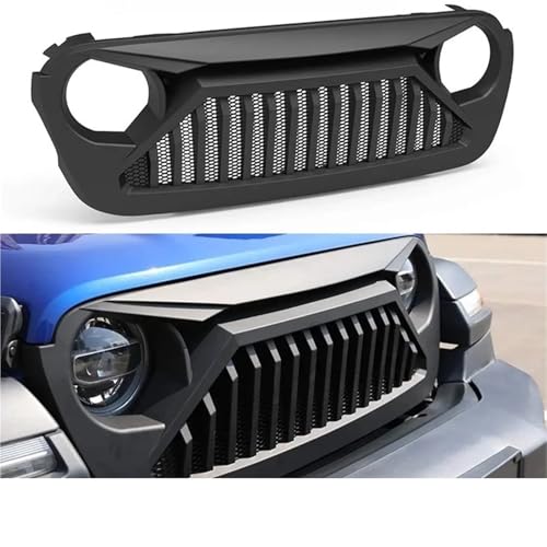 Accessoires capot pour Jeep Wrangler JL protégeant la calandre radiateur des débris - 2