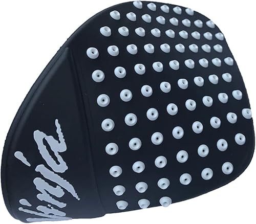 Miniatura 4 de Adhesivo de agarre de rodilla lateral de tracción para depósito de combustible de gas, color blanco, compatible con Kawasaki Ninja 250 300 2008-2016