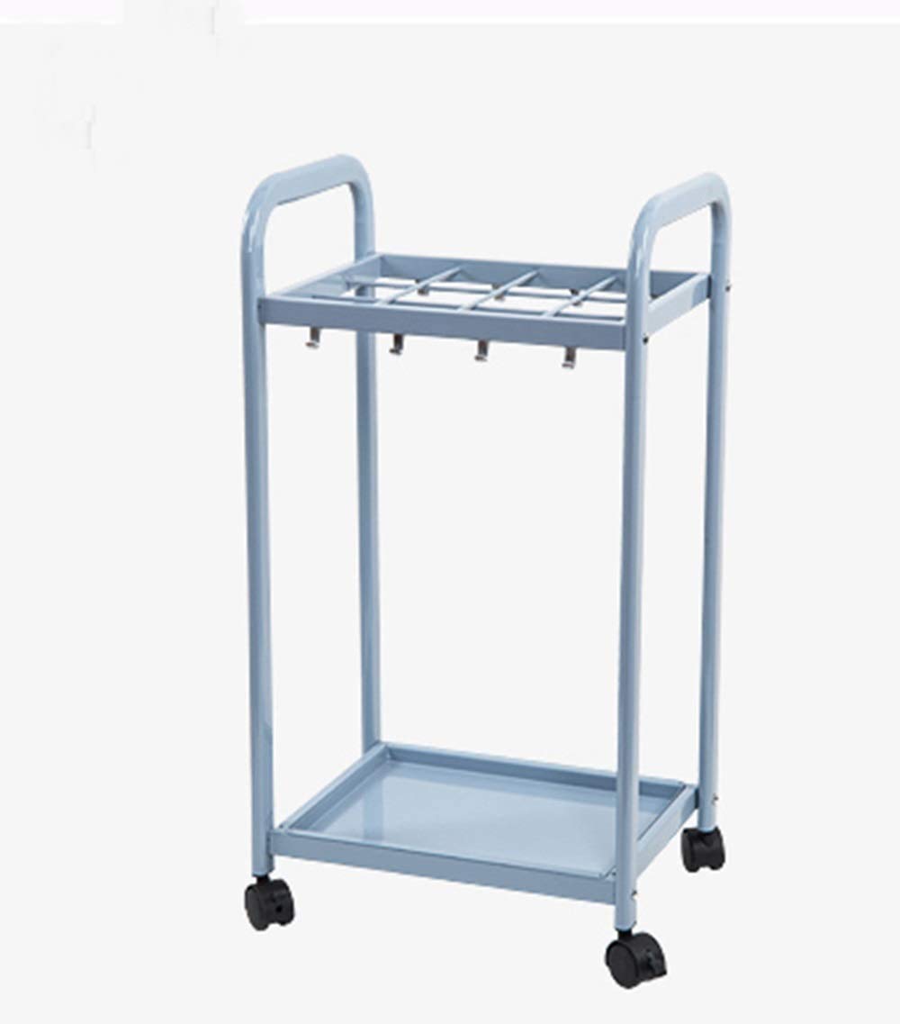 Porte-parapluie 12 emplacements en métal noir pour entrée ordonnée