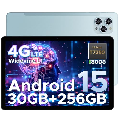 DOOGEE TAB G6 Tablet 11 Pollici, 4G LTE 90Hz Tablets Android 15, 30GB RAM+256GB ROM/TF 2TB,...