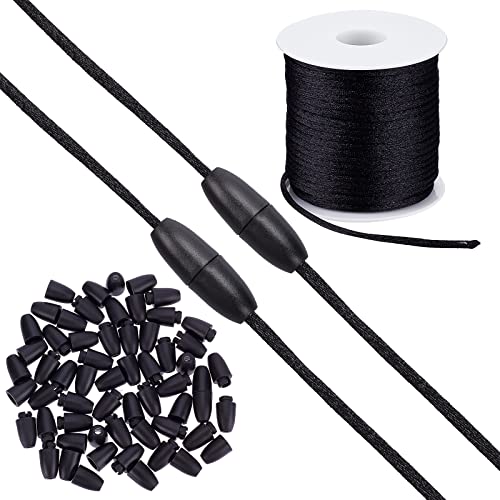 Cordon satin nylon de 23m pour réparer et assembler vos colliers DIY - 2
