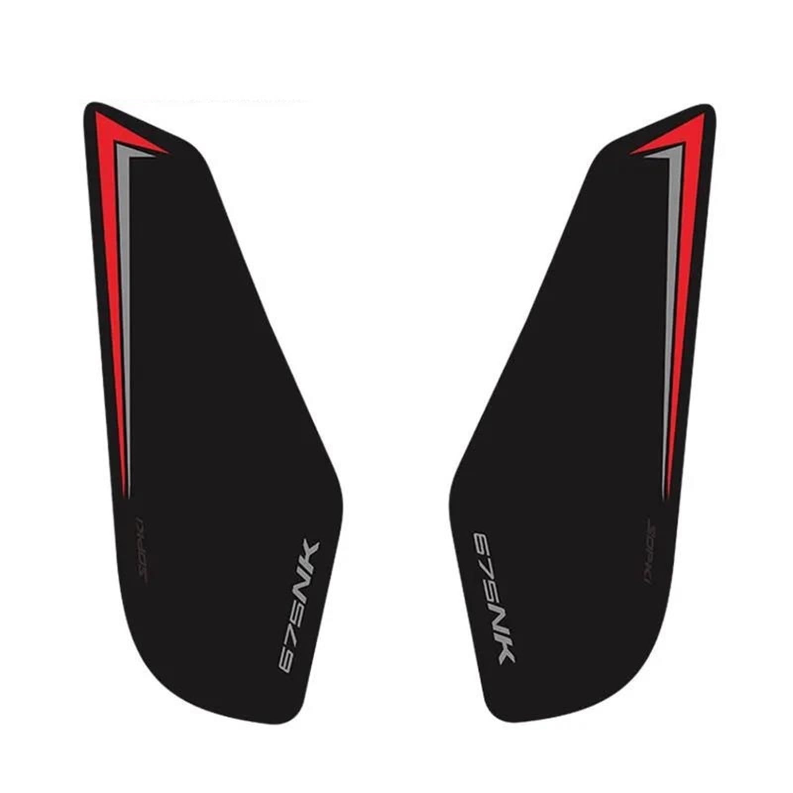 Motorcycle Tank Pad Stickers Side Gas Grip Decal for CFMOTO 675NK NK675 675 NK 2025 Streetfighter(Color6)