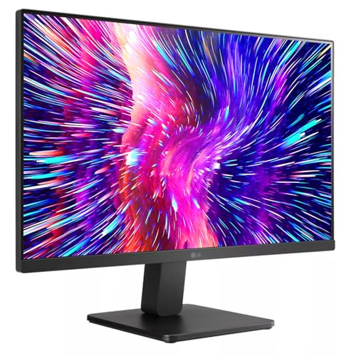 Image of LG 24 inch FHD IPS 100Hz Monitor, AMD FreeSync, 99% sRGB, Black Stabilizer & Flicker Safe, Anti-Glare, 3-Side Borderless Display, OnScreen Control, VESA Mountable, HDMI & VGA, Tilt Adjustable, Black