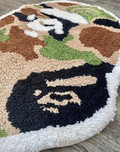 Tapete Bape Rug - Camo - Handmade - 71x51 cm miniatura 5