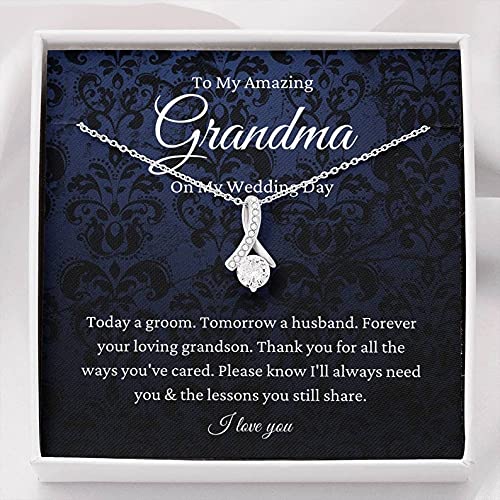 Grandmother Of The Groom Gift From Grandson To Grandma Wedding