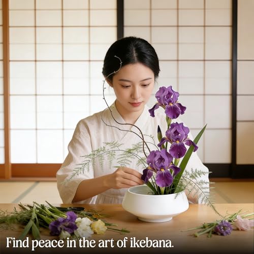 Suministros de arte floral Ikebana para crear centros de mesa estables 3