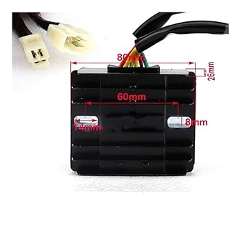 Amazon.com: 12V 6 Wires DC Voltage Regulator Rectifier for