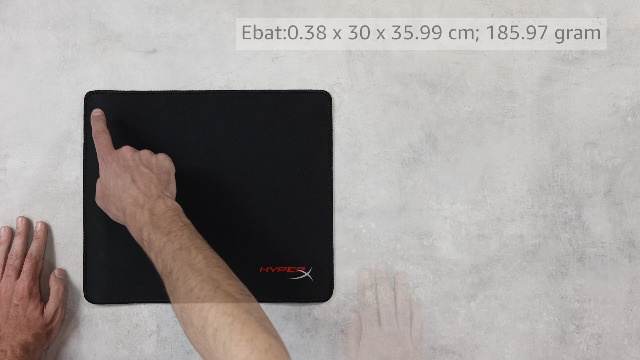HyperX FURY S Pro Gaming MousePad M HX-MPFS-M : Amazon.com.tr