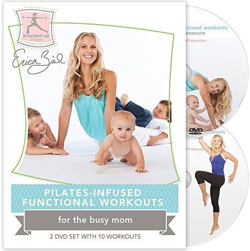 Pilates-Infused Functional Workouts, 2 DVD Set By Erica Ziel