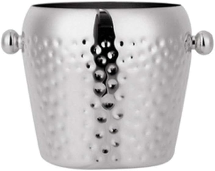 Ice Bucket Thickened Stainless Steel Ice Bucket Portable Ice Bucke