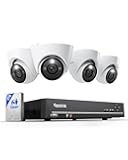 New Version 12MP Smart Security System with AI Video Search, Person/Vehicle/Animal Detection Color & Infrared Night Vision, Two-Way Talk, 24/7 Recording, Perimeter Protection, RLK8-1200D4-A