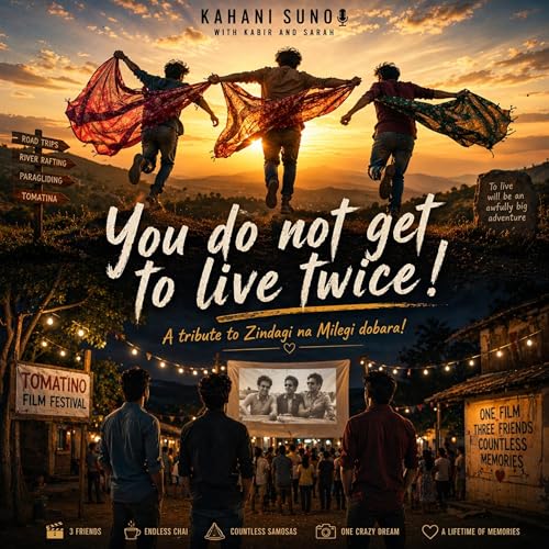Story 21: You do not get to live twice - Part 1 of 2 : A coming of age story about friendship, love and life - A tribute to Zindagi na milegi dobara!