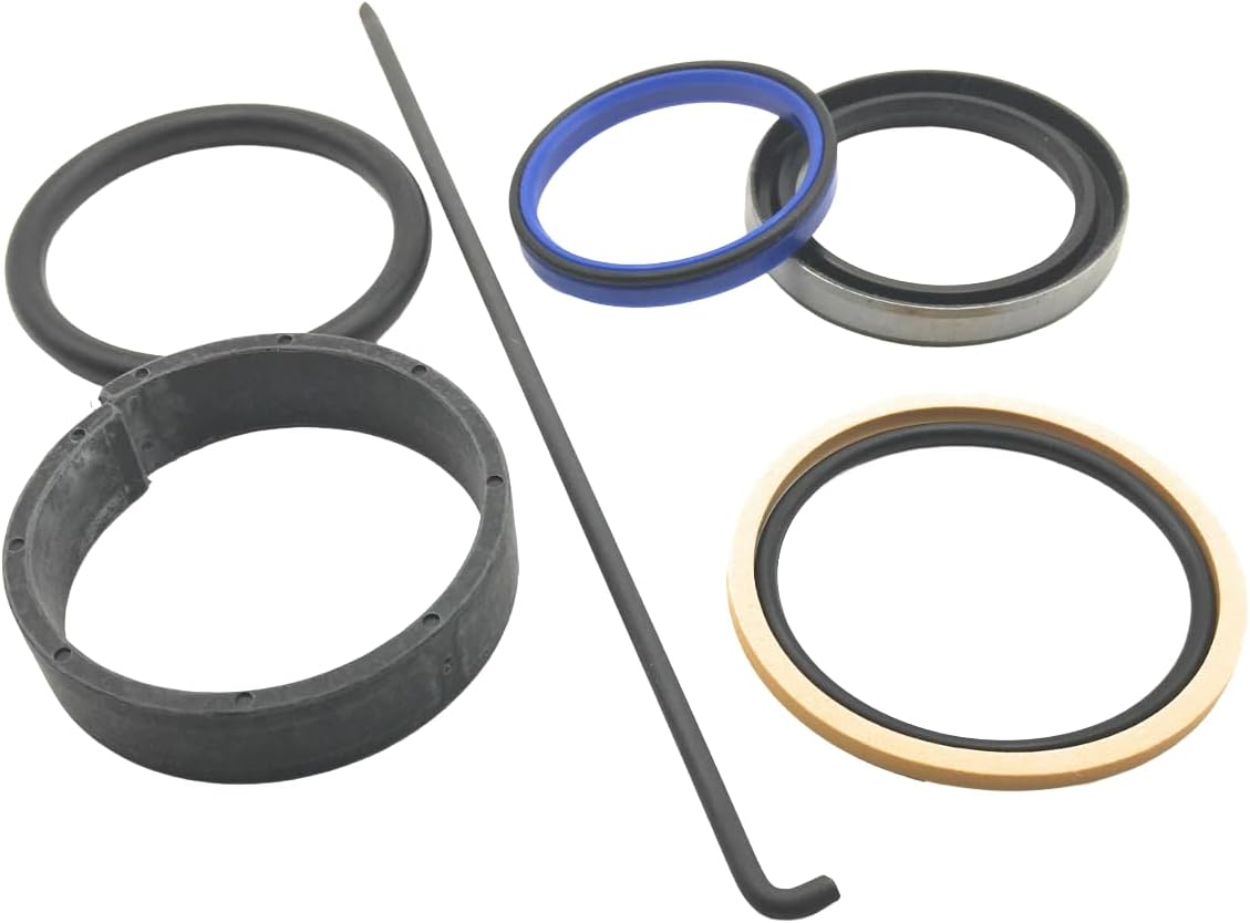 REPLACEMENTKITS.COM Hydraulic Cylinder Seal Kit Compatible with Ford New Holland 7209, 7210 & 7410 Loaders Lift Cylinders (Replaces SML36848)