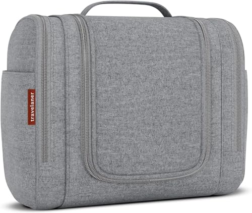 SKPAT Kulturbeutel – Blau, 26x15x8 Cm, Mit Tragegriff & Band Für Trolley, Aus Polyester, Für Damen & Herren