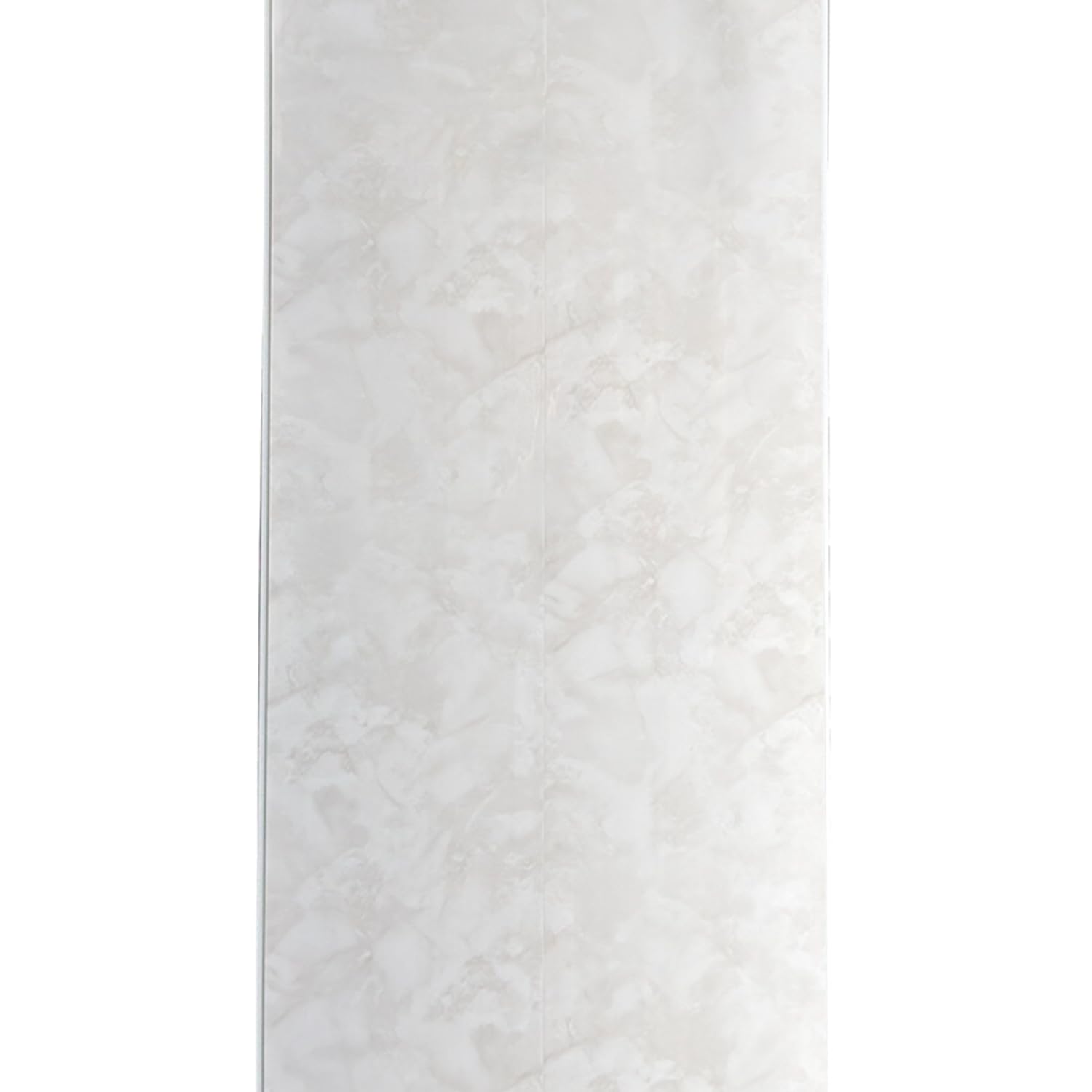 Built Right Bathroom Cladding Pack of 4, 8mm x 250mm x 2700mm, Waterproof Wall Splash Panels, Tongue & Groove Shower Panels for Bathroom, Wet Room & Shower Enclosure, Covers 2.7m², Pastel Grey Marble