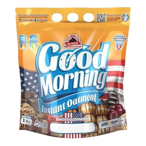 Max Protein Good Morning Instant Oatmeal - 1,5 kg Gofre and White Choc