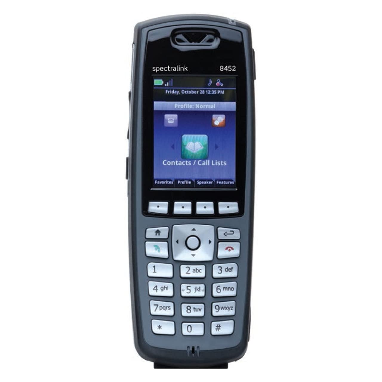Spectralink8452 Phone, Black with LYNC 2200-37172-001
