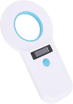 Aramox Pet ID Reader 2 in 1 134.2KHz 125KHz Animal Tag Scanner Pet Microchip Scanner Portable Chip Reader with 0.91 Inch OLED Screen USB C Bluetooth for EMID FDX B ISO 11784 85