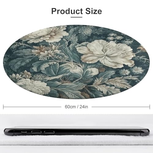 Alfombra pequeña lavable de flores ideal para el suelo del dormitorio 4