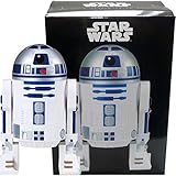  Japan Oficial Star Wars Figura contenedor R2D2 Robot DROIDE R2 D2 R2-D2 20 CM Sega