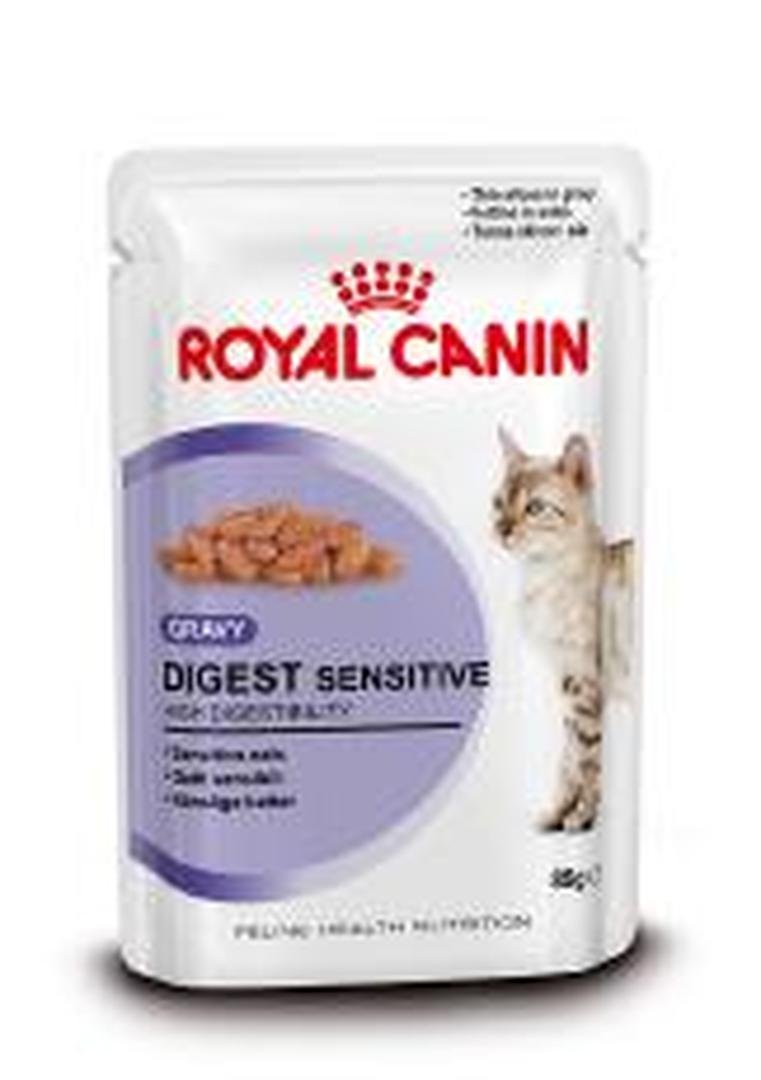 Royal Canin Digestive Care in Gravy Adult Wet Cat Food 85g (Pack of 12)