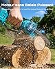 SEESII 2-in-1 Elagueuse sur Perche, Mini Tronçonneuse Brushless 6 Pouces avec 2 x 4000 mAh Batteries, Coupe Branche Telescopique, Portée 4,87 M, Idéal Extérieur & Jardinage