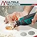 NEU MASTER 180W Rotary Tool Kit, Corded Power Rotary Tools with 160 Accessories and 6 Variable Speed, 10000-35000RPM Electric Drill Set for Handmade Crafting Projects and DIY Creations